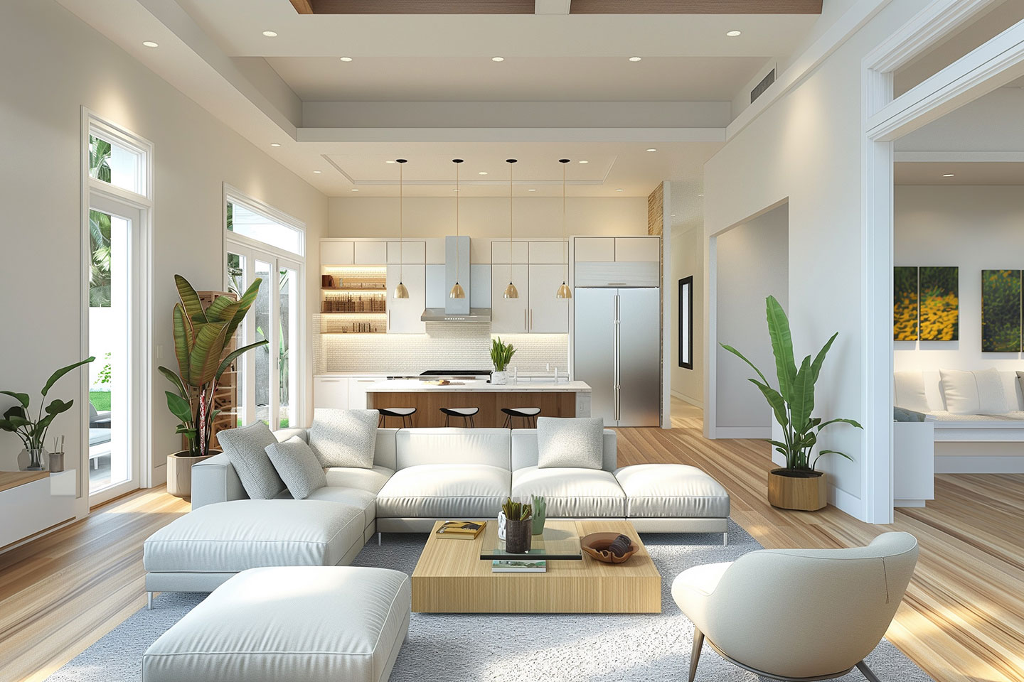 Renovated apartment